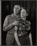 Pat Hingle and Jessica Tandy in rehearsal for the 1961 American Shakespeare Festival production of Macbeth