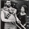 James Earl Jones and Ellen Holly in publicity for the stage production Macbeth