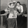 Blanche Yurka and unidentified in the 1970 production of The Madwoman of Chaillot