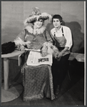 Blanche Yurka and unidentified in the 1970 production of The Madwoman of Chaillot