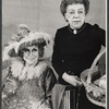 Blanche Yurka and unidentified in the 1970 production of The Madwoman of Chaillot