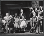 Jack Cassidy [center] and unidentified others in the stage production Maggie Flynn