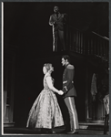 Shirley Jones, Robert Kaye and Jack Cassidy [top] in the stage production Maggie Flynn