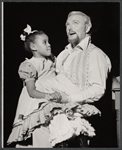 Jack Cassidy and unidentified in the stage production Maggie Flynn