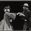 Shirley Jones and unidentified in the stage production Maggie Flynn