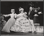 Shirley Jones, Sibyl Bowan and Jack Cassidy in the stage production Maggie Flynn