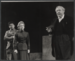 Eli Wallach, Glynis Johns and Charles Laughton in the 1956 Broadway revival of G. B. Shaw's Major Barbara