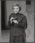 Glynis Johns in the 1956 Broadway revival of G. B. Shaw's Major Barbara