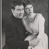 Burgess Meredith and Anne Jackson in the 1956 Broadway revival of G. B. Shaw's Major Barbara