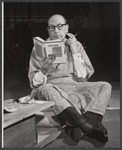 Cedric Hardwicke in rehearsal for the stage production A Majority of One