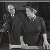 Cedric Hardwicke and Gertrude Berg in rehearsal for the stage production A Majority of One