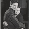 Michael Tolan and Ina Balin in rehearsal for the stage production A Majority of One