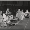 Kana Ishii, Gertrude Berg, Cedric Hardwicke and unidentified others in rehearsal for the stage production A Majority of One