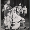 Gertrude Berg, Kana Ishii and unidentified others in rehearsal for the stage production A Majority of One