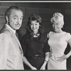 Sam Levene, Ann Wedgeworth and Joy Harmon in rehearsal for the stage production Make a Million
