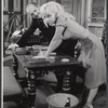 Sam Levene and Joy Harmon in the stage production Make a Million