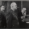 Don Wilson, Sam Levene and unidentified in the stage production Make a Million