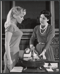 Joy Harmon and Neva Patterson in the stage production Make a Million