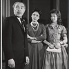 Sam Levene, Neva Patterson and Ann Wedgeworth in the stage production Make a Million