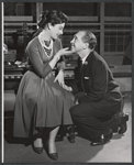 Neva Patterson and Sam Levene in the stage production Make a Million