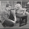 Bill Hickey and Joy Harmon in the stage production Make a Million