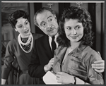 Neva Patterson, Sam Levene and Ann Wedgeworth in the stage production Make a Million