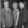 Ralph Dunn, Joy Harmon and unidentified in the stage production Make a Million