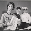 Nancy Malone, Richard Morse and Karel Stepanek in the 1957 production of The Makropoulos Secret 