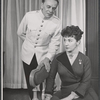 Karel Stepanek and Eileen Herlie in the 1957 production of The Makropoulos Secret 