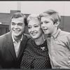 John Stewart, Celeste Holm and Shawn McGill in rehearsal for the 1967 National tour of the stage production Mame
