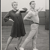 Celeste Holm and unidentified in rehearsal for the 1967 National tour of the stage production Mame