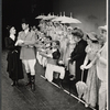 Celeste Holm, Robert Kaye [left] and unidentified others in the 1967 National tour of the stage production Mame
