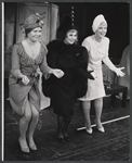 Loretta Swit, Vicki Cummings and Celeste Holm in the 1967 National tour of the stage production Mame