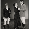 Celeste Holm, Robert Kaye [right] and unidentified in the 1967 National tour of the stage production Mame