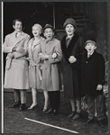 Robert Kaye, Celeste Holm, Arsenio Trinidad, Loretta Swit, and Shawn McGill in the 1967 National tour of the stage production Mame