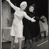 Celeste Holm and Vicki Cummings in the 1967 National tour of the stage production Mame