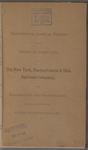 Thirteenth Annual report of the Board of Directors of The New York, Pennsylvania & Ohio Railroad Company, to the Bondholders and Shareholders, for the Twelve Months Ending September 30th, 1892