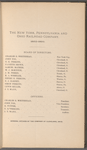 Thirteenth Annual report of the Board of Directors of The New York, Pennsylvania & Ohio Railroad Company, to the Bondholders and Shareholders, for the Twelve Months Ending September 30th, 1892
