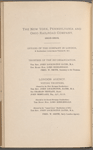 Fourteenth Annual report of the Board of Directors of The New York, Pennsylvania & Ohio Railroad Company, to the Bondholders and Shareholders, for the Twelve Months Ending September 30th, 1893