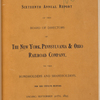Sixteenth Annual report of the Board of Directors of The New York, Pennsylvania & Ohio Railroad Company, to the Bondholders and Shareholders, for the Twelve Months Ending September 30th, 1895