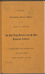 Sixteenth Annual report of the Board of Directors of The New York, Pennsylvania & Ohio Railroad Company, to the Bondholders and Shareholders, for the Twelve Months Ending September 30th, 1895