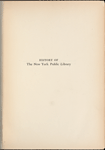 History of the New York Public Library, Astor, Lenox and Tilden Foundations