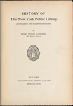 History of the New York Public Library, Astor, Lenox and Tilden Foundations