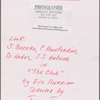 Joanne Beretta, Carole Monferdini, Gloria Hodes, and Julie Hafner in the stage production The Club