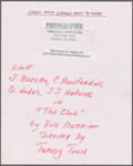 Joanne Beretta, Carole Monferdini, Gloria Hodes, and Julie Hafner in the stage production The Club