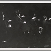 Joanne Beretta, Carole Monferdini, Gloria Hodes, and Julie Hafner (in profile) in the stage production The Club