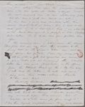 Hawthorne, Nathaniel, ALS to. Aug. 15, [1845]