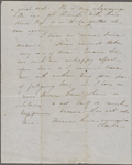 Hawthorne, Nathaniel, ALS to. Jul. 1847.