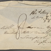 Hawthorne, Nathaniel, 4 envelopes and 1 wrapper of letters to. Postmarked Ap 14, 1856; Ap 28, 1856; My 9, 1856; no postmark, rec'd May 2d 1856; undated.