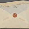 Hawthorne, Nathaniel, 4 envelopes and 1 wrapper of letters to. Postmarked Ap 14, 1856; Ap 28, 1856; My 9, 1856; no postmark, rec'd May 2d 1856; undated.